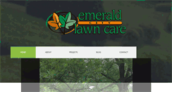 Desktop Screenshot of emeraldcitylawn.com